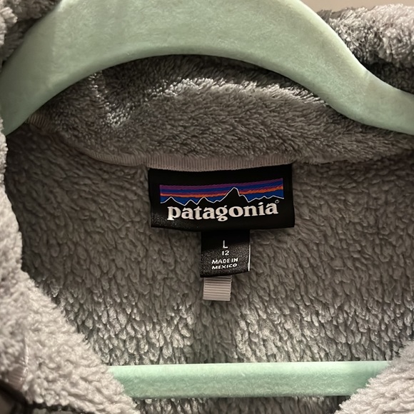 Girls size Large Patagonia Synchilla snap pullover - Picture 3 of 5
